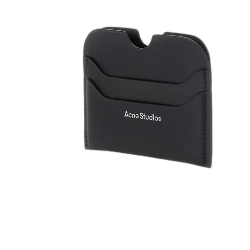 Logo Detailed Open Top Cardholder