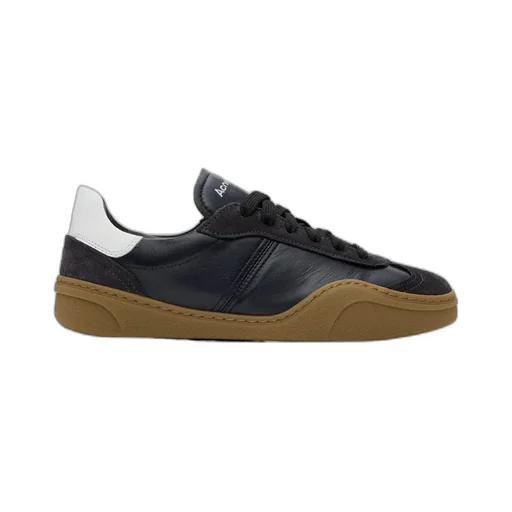 Round Toe Lace-Up Sneakers
