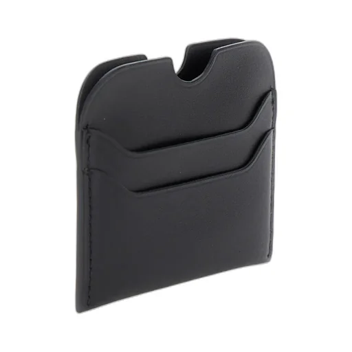 Logo Detailed Open Top Cardholder