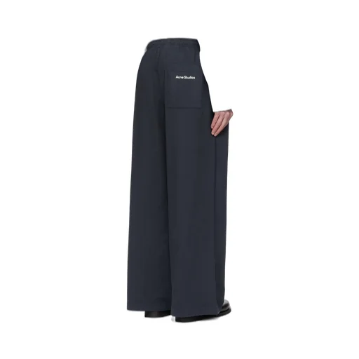 Wide-Leg Track Pants