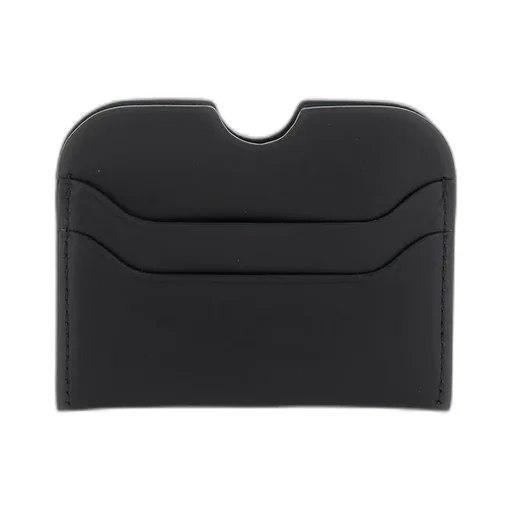 Logo Detailed Open Top Cardholder