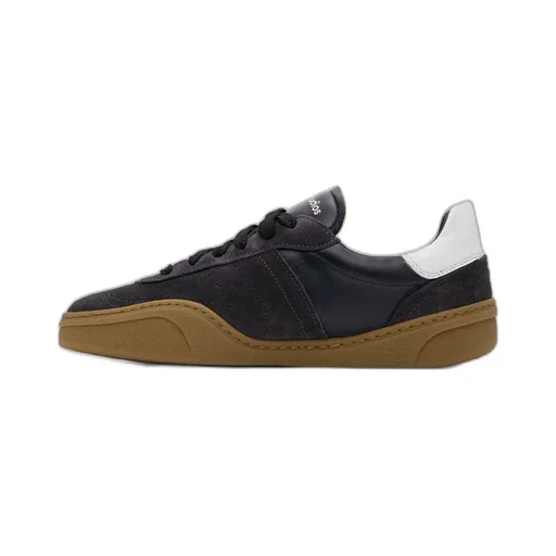 Round Toe Lace-Up Sneakers