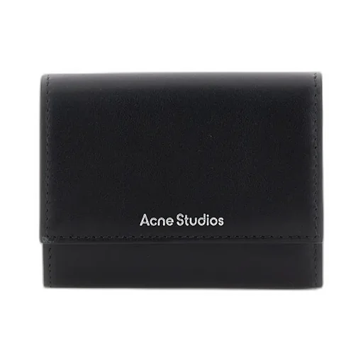 Logo Detailed Trifold Wallet