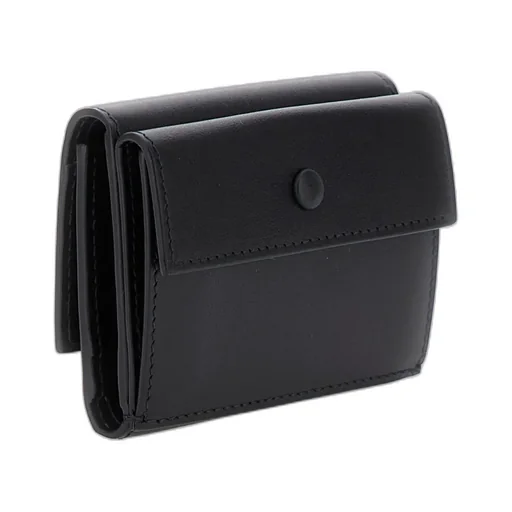 Logo Detailed Trifold Wallet