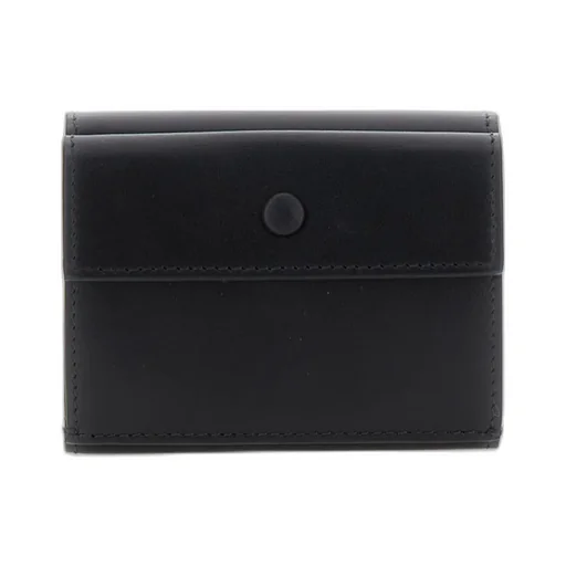 Logo Detailed Trifold Wallet