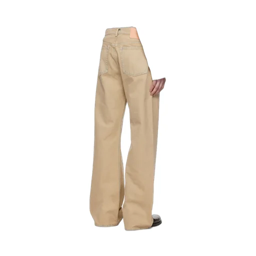 Washed Loose-Fit Jeans