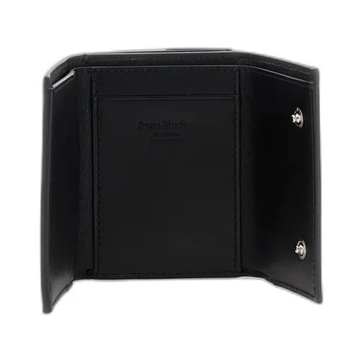 Logo Detailed Trifold Wallet