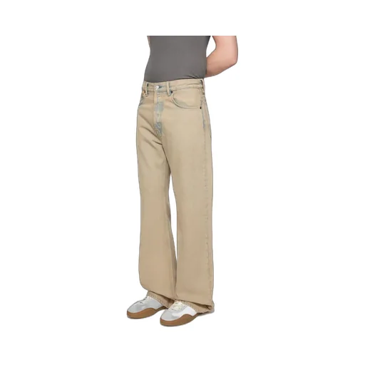 Washed Loose-Fit Jeans