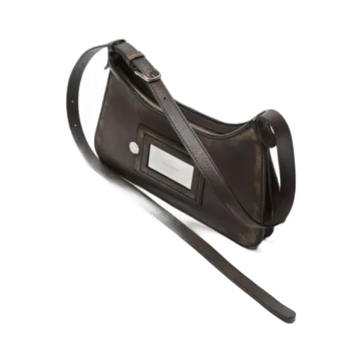 Logo Plaque Shoulder Bag