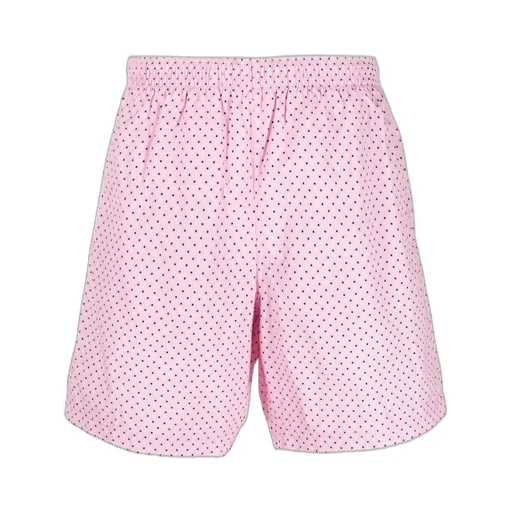 Skull Print Slip-On Swim Shorts