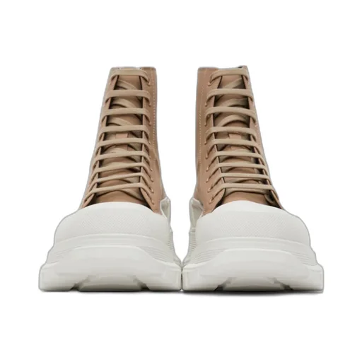 Debossed-Logo High Top Sneakers
