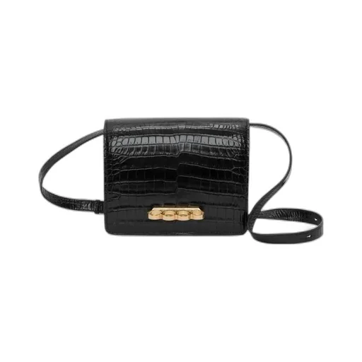 Logo Flip Shoulder Bag