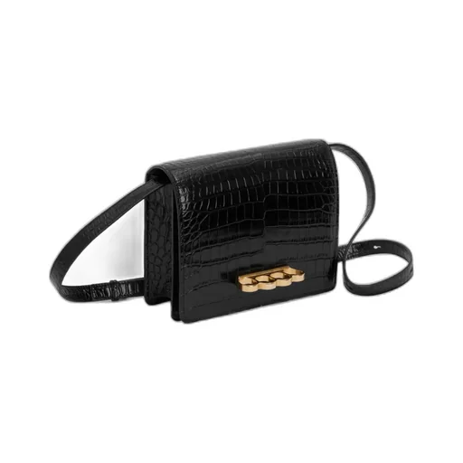 Logo Flip Shoulder Bag