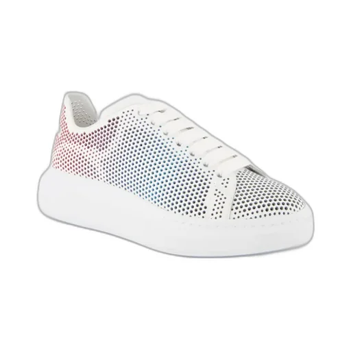 Oversized Dotted Cut-Out Sneakers