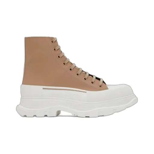 Debossed-Logo High Top Sneakers