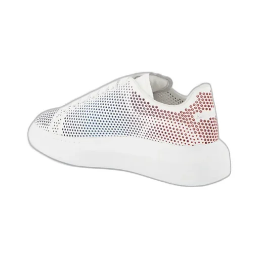 Oversized Dotted Cut-Out Sneakers