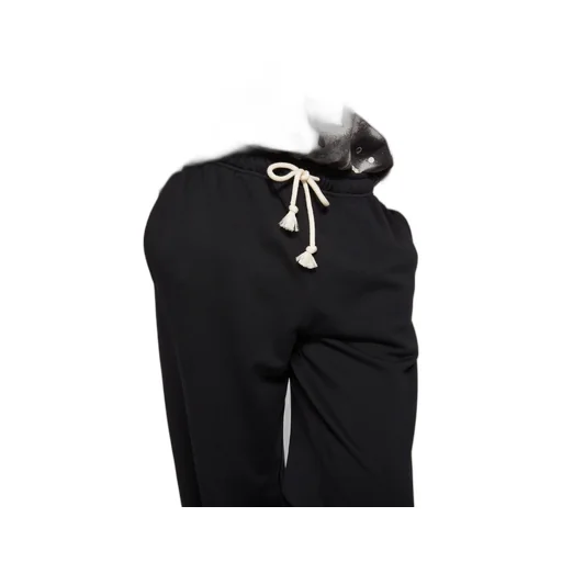 Face Logo Patch Drawstring Pants