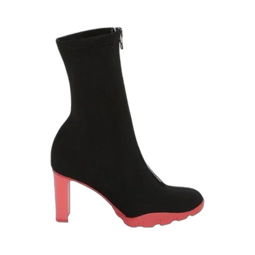 Scuba Front Zipped Boots