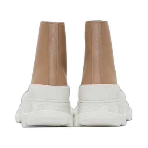 Debossed-Logo High Top Sneakers