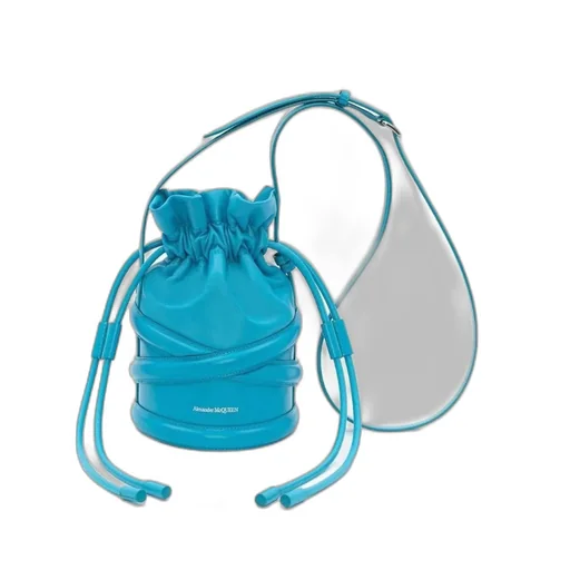 Logo Detailed Drawstring Bucket Bag