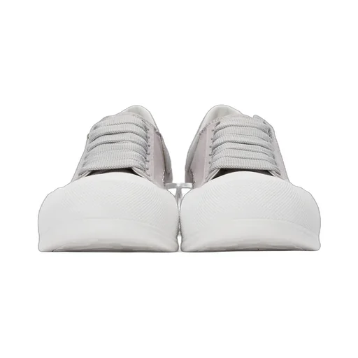 Panelled Lace-Up Sneakers