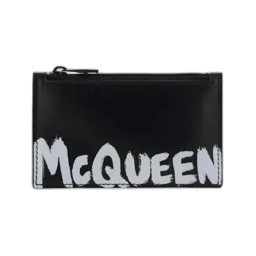 Graffiti Logo Zipped Cardholder