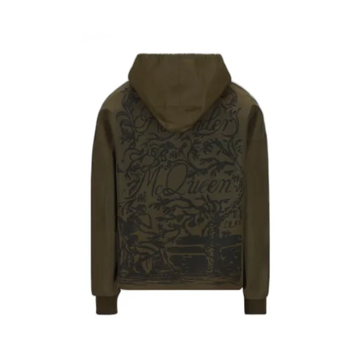 Zipped Hooded Jacket