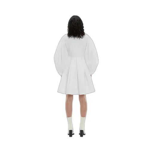 Cocoon Sleeve Zipped Mini Dress