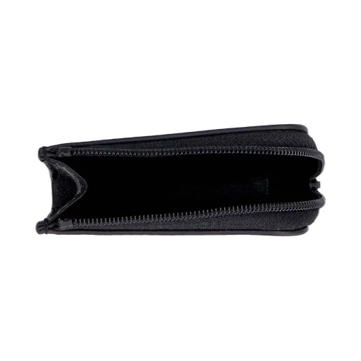 Logo Printed Zipped Wallet