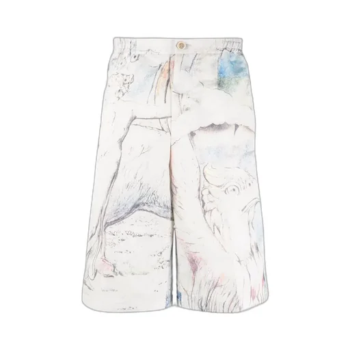 Allover Printed Chino Shorts