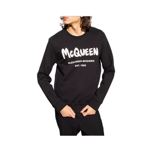 Graphic-Print Crewneck Sweatshirt