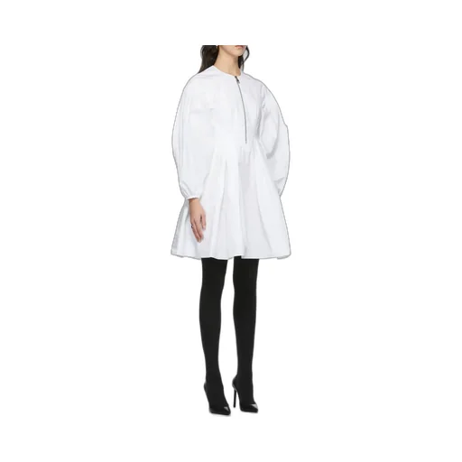 Cocoon Sleeve Zipped Mini Dress