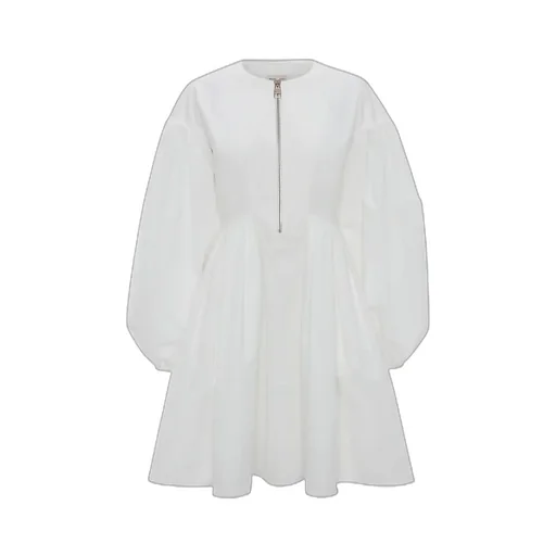 Cocoon Sleeve Zipped Mini Dress