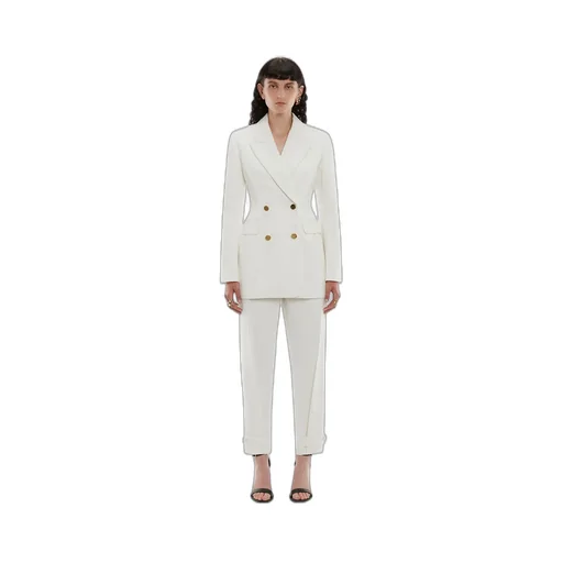Double Breasted Buttoned Jacket