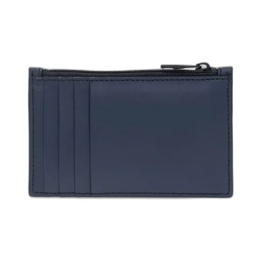 Logo Printed Zipped Wallet