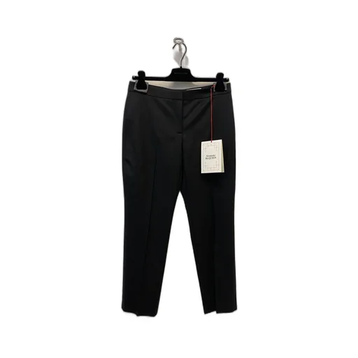 Cropped Straight Leg Trousers