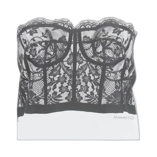 Bustier Print T-Shirt