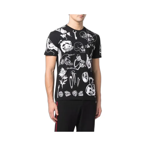 Skull Print T-Shirt