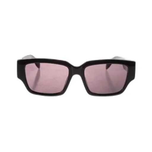 Graffiti Rectangular Frame Sunglasses