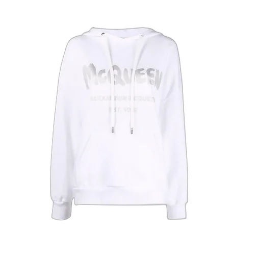 Logo Printed Drawstring Hoodie