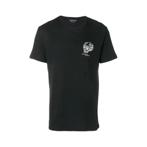 Open-Necked Black Shirt