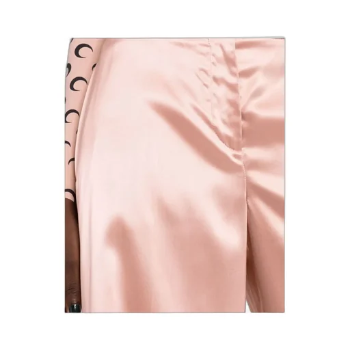 Satin Wide Leg Trousers