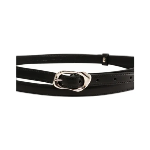 Molten Thin Leather Belt