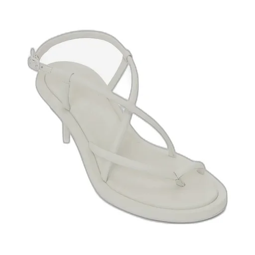 Strap-Detail Open-Toe Sandals