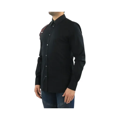 Logo Tape Harness Detailed Shirt