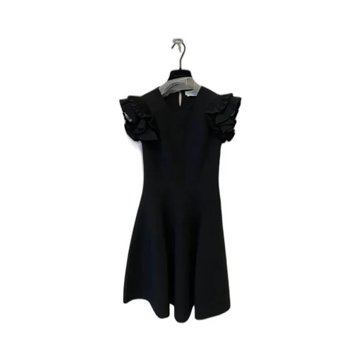 Ruffled Sleeve Mini Dress