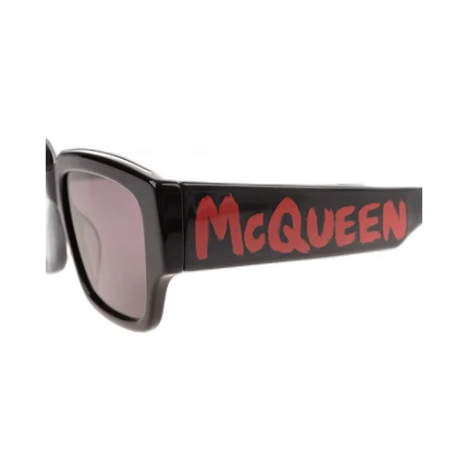Graffiti Rectangular Frame Sunglasses