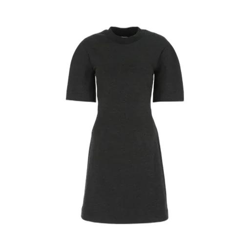 Rear Logo-Print Mini Dress