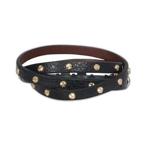 Double Wrap Skull Bracelet