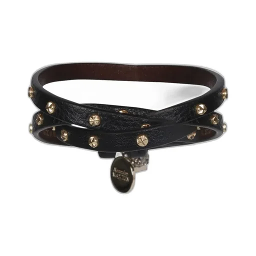 Double Wrap Skull Bracelet